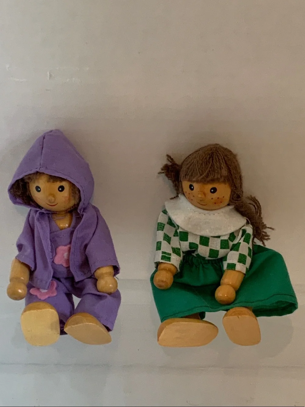 Purple Hooded Doll Outfit for Play Dolls - Kids Toy Clothing